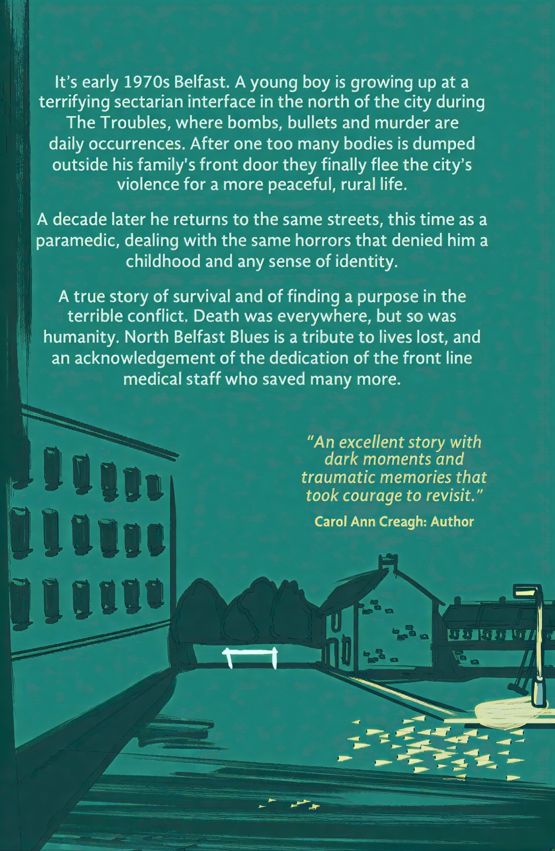 North Belfast Blues back cover